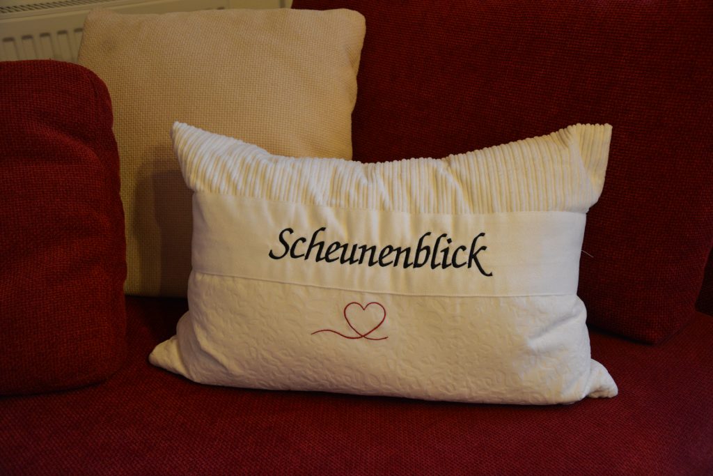 FerienwohnungScheunenblick-Kissen FerienwohnungScheunenblick-Kissen